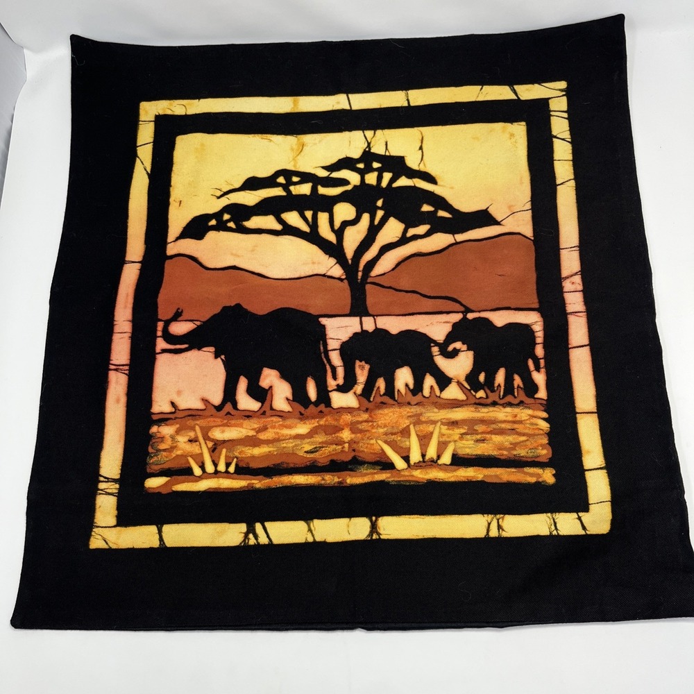 Baobab Batik Pillow Cover